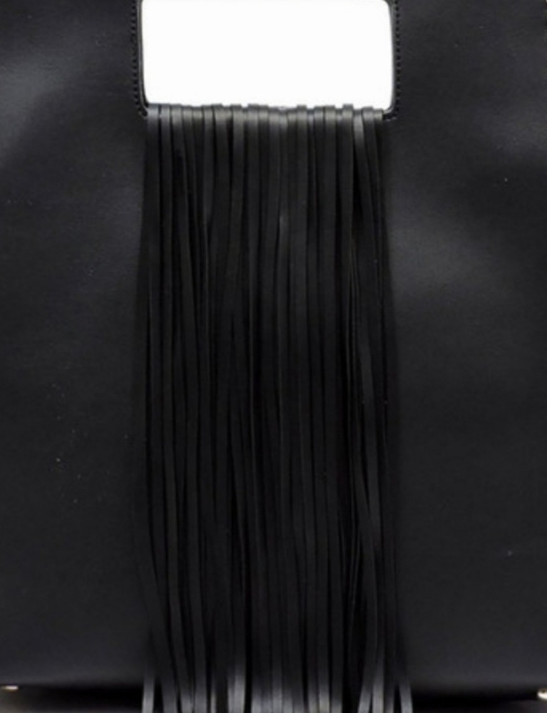 Studded fringe bag - Picture 3 of 6